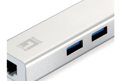 LevelOne Adapter GigaBit USB-A3.0->RJ45+3xUSB-A3.0 1Gbps