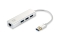 LevelOne Adapter GigaBit USB-A3.0->RJ45+3xUSB-A3.0 1Gbps