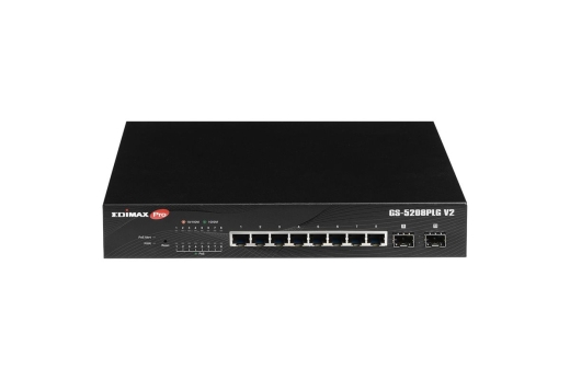 EDIMAX Switch Pro 8x GE GS-5208PLG V2 (POE)