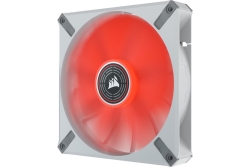 CORSAIR Lüfter ML140 LED ELITE-W AirGuide Red