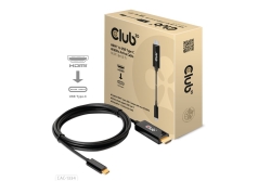 Club3D HDMI-Kabel A -> USB-C aktiv 4K60Hz 1,8m retail
