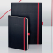 Notizbuch Conceptum Red Edition - ca. A4, liniert, schwarz