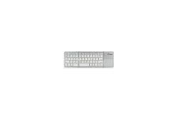 MediaRange Tastatur Wireless 63 Ta. faltbar Toch. DE silber