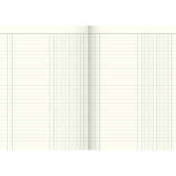 Spaltenbuch mit festem Kopf - A4, 2 Spalten, 40 Blatt