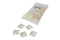 Logilink Kabelbinderhalter ABS 100Stk selbstklebend 4x4cm