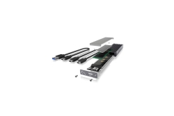 Geh. IcyBox USB 3.1 Typ-C M.2 NVMe SATA SSD Gehäuse extern