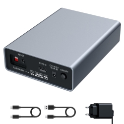GRAUGEAR externes Raid Gehäuse 2x2,5HDD/SSD USB 3.2...