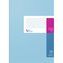 Spaltenbuch Kopfleisten-Ausführung - A4, 10 Spalten,...