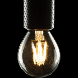 SEGULA LED Glühlampe klar 24V DC E27 3W 2700K dimmbar