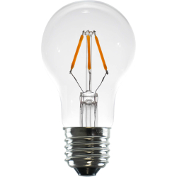 SEGULA LED Glühlampe klar 24V DC E27 3W 2700K dimmbar