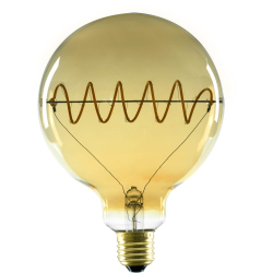 SEGULA LED Bridge Globe 125 Curved Plus gold E27 6,5W 1900K