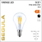 SEGULA LED Glühlampe klein klar E27 3W 2200K dimmbar