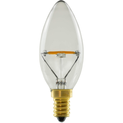 SEGULA LED Kerze Balance klar E14 1,5W 90Lm 2200K dimmbar