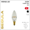 SEGULA LED Kerze Balance klar E14 1,5W 90Lm 2200K dimmbar