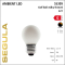 SEGULA LED Golfball opal-matt E27 3,3W 1900-2700K dimmbar