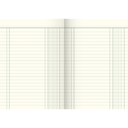 Spaltenbuch mit festem Kopf - A5, 1 Spalte, 40 Blatt