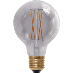 SEGULA LED Globe 80 smokey grau E27 5W 220Lm 1900K dimmbar