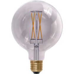 SEGULA LED Globe 125 smokey grau E27 5W 1900K dimmbar