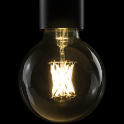 SEGULA LED Globe 80 klar E27 6,5W 2700K dimmbar