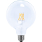 SEGULA LED Globe 125 klar E27 6,5W 650Lm 2700K dimmbar