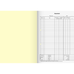 Kassen-Durchschreibebuch - Bruttoverbuchung, 2 x 50...
