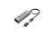GRAUGEAR 4-Port USB HUB 3.0 USB-A inkl. USB-C Adapter retail
