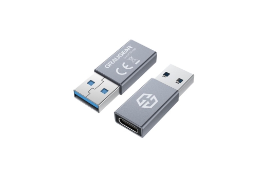 GRAUGEAR USB 3.2 Adapter Type-C zu Type-A 10 Gbit/s retail