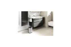 DURABLE Sensor Abfalleimer NO TOUCH 6l metallic silber