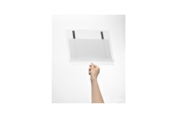DURABLE Plakattasche wasserdicht A4 magnetisch 5 im Beutel