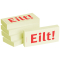 Haftnotizen Eilt! - 75 x 35 mm, 5x 100 Blatt