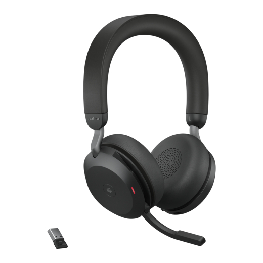 Jabra Headset Evolve2 75 MS Duo, inkl. Link 380a