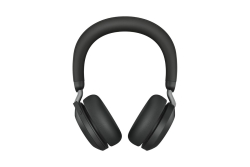 Jabra Headset Evolve2 75 MS Duo, inkl. Link 380a & Ladestat.