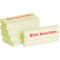 Haftnotizen Bitte beachten - 75 x 35 mm, 5x 100 Blatt