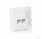 Equip Cat5e Unterputzdose+Frontplatte 2xRJ45 45°5Stk RAL9010