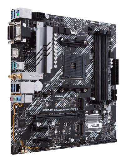 ASUS PRIME B550M-A (WI-FI II) (AMD,AM4,DDR4,mATX)