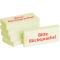 Haftnotizen Bitte Rücksprache - 75 x 35 mm, 5x 100 Blatt