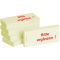 Haftnotizen Bitte ergänzen - 75 x 35 mm, 5x 100 Blatt