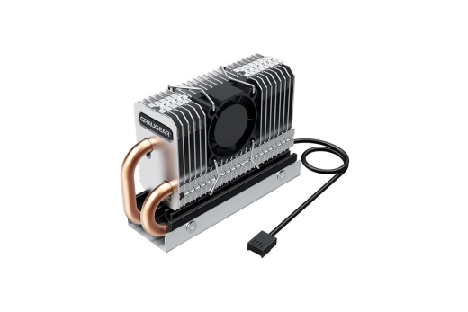 GRAUGEAR Kühlkörper SSD M.2 2280 mit PWM Lüfter retail