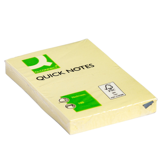 Haftnotizen - 51 x 76 mm, gelb