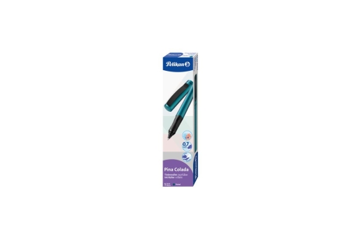 Pelikan Tintenroller Pina Colada petrol +1 Tintenpatrone Faltschachtel