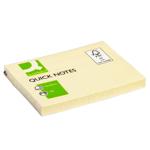 Haftnotizen - 76 x 102 mm, gelb