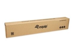 Equip 19 Steckdosenleiste 9xSchuko->St.90° si. Alu.