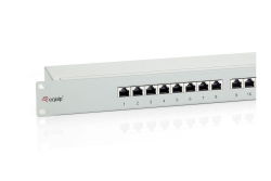 Equip 19 Patchpanel 16xRJ45 Cat6 FTP 1U 250MHz RAL7035