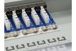Equip 19 Patchpanel 16xRJ45 Cat6 FTP 1U 250MHz RAL7035