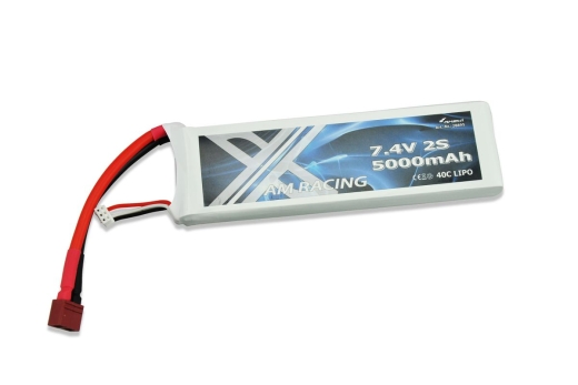 Amewi RCZ Akku LiPo 2S 7,4V 5000mAh 40C Softcase DEANS