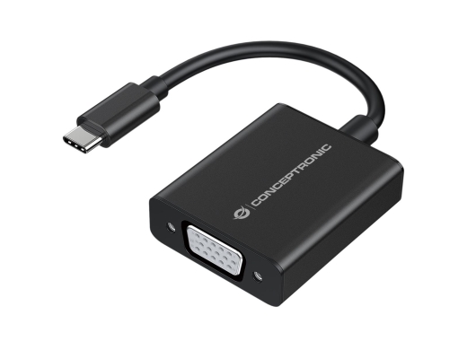 CONCEPTRONIC Adapter USB-C3.2->VGA 1080/60Hz 0.10m sw