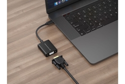 CONCEPTRONIC Adapter USB-C3.2->VGA 1080/60Hz 0.10m sw
