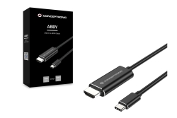 CONCEPTRONIC Adapter USB-C3.2->HDMI1.4 4K/30Hz 2.00m sw