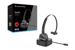CONCEPTRONIC Headset Mono WLS BT5.0/Mikro/ANC/Dock 22Std sw