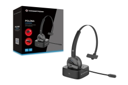 CONCEPTRONIC Headset Mono WLS BT5.0/Mikro/ANC/Dock/+22Std sw